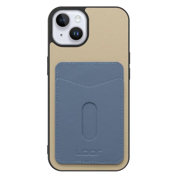 [ LOOF PASS-SHELL (LEATHER Ver.) スライド ] iPhone 14 Plus iphone14plus 14plus 14+ プラス スマホケース 背面 ケース カバー ハードケース カード収納 カードホルダー ストラップホール [ iPhone 14 Plus ]