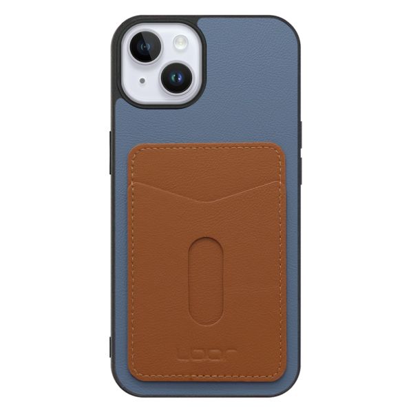 [ LOOF PASS-SHELL (LEATHER Ver.) スライド ] iPhone 14 Plus iphone14plus 14plus 14+ プラス スマホケース 背面 ケース カバー ハードケース カード収納 カードホルダー ストラップホール [ iPhone 14 Plus ]
