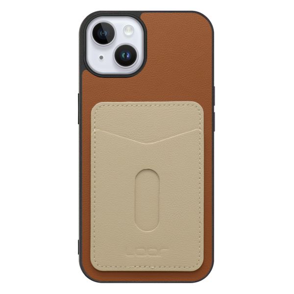 [ LOOF PASS-SHELL (LEATHER Ver.) スライド ] iPhone 14 Plus iphone14plus 14plus 14+ プラス スマホケース 背面 ケース カバー ハードケース カード収納 カードホルダー ストラップホール [ iPhone 14 Plus ]