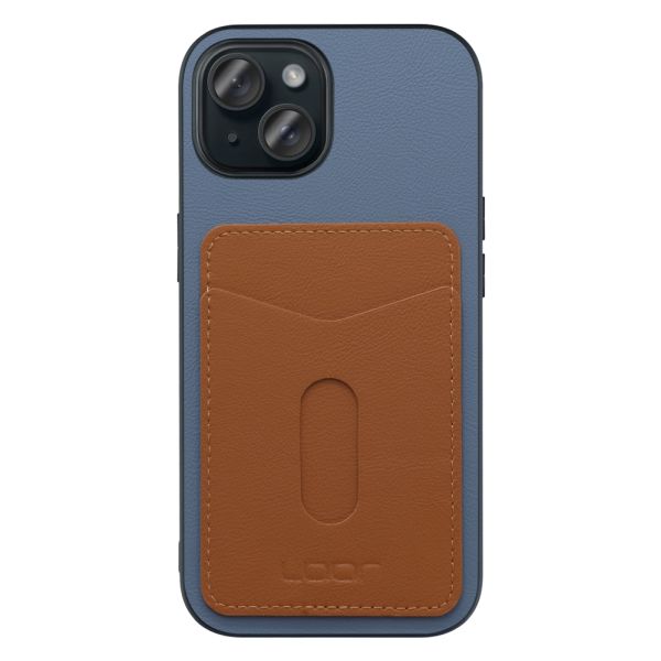 [ LOOF PASS-SHELL (LEATHER Ver.) スライド ] iPhone 15 iPhone15 アイフォン15 iPhone 15 アイフォン 15 スマホケース 背面 ケース カバー ハードケース カード収納 カードホルダー ストラップホール [ iPhone 15 ]