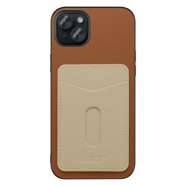 [ LOOF PASS-SHELL (LEATHER Ver.) スライド ] iPhone 15 Plus iPhone15 Plus アイフォン15 プラス iPhone 15 Plus 15Plus アイフォン 15 スマホケース 背面 ケース カバー ハードケース カード収納 カードホルダー ストラップホール [ iPhone 15 Plus ]