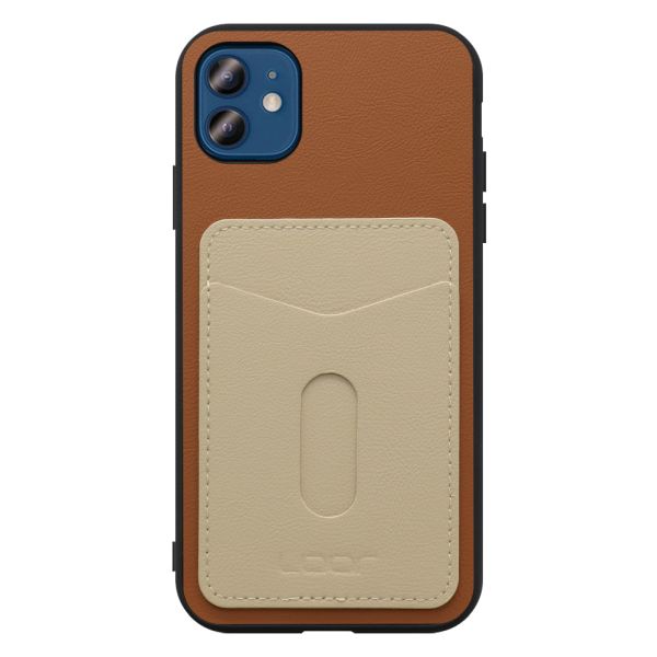[ LOOF PASS-SHELL (LEATHER Ver.) スライド ] iPhone 12 / 12 Pro iphone12 iphone12pro 12pro 12プロ スマホケース 背面 ケース カバー ハードケース カード収納 カードホルダー ストラップホール [ iPhone 12 / 12 Pro ]