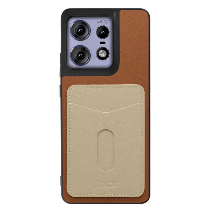 [ LOOF PASS-SHELL (LEATHER Ver.) スライド ] motorola edge 50 pro / 50s pro  スマホケース 背面 ケース カバー ハードケース カード収納 カードホルダー ストラップホール [ motorola edge 50 pro / 50s pro ]