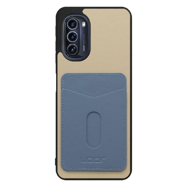 [ LOOF PASS-SHELL (LEATHER Ver.) スライド ] moto g52j 5G motog52j5g motog52j スマホケース 背面 ケース カバー ハードケース カード収納 カードホルダー ストラップホール [ moto g52j 5G ]