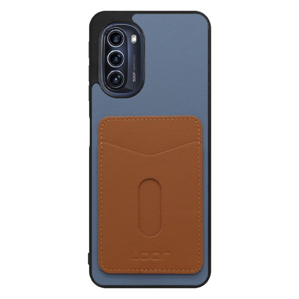 [ LOOF PASS-SHELL (LEATHER Ver.) スライド ] moto g52j 5G motog52j5g motog52j スマホケース 背面 ケース カバー ハードケース カード収納 カードホルダー ストラップホール [ moto g52j 5G ]