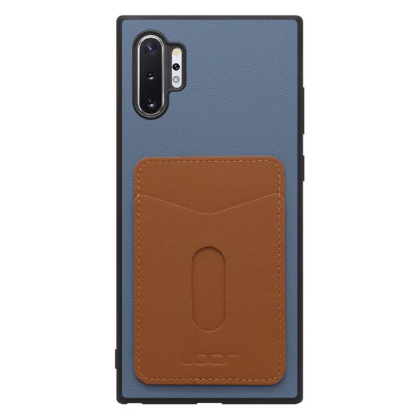 [ LOOF PASS-SHELL (LEATHER Ver.) スライド ] Galaxy Note10+ SC-01M / SCV45 note10+ note10plus note10 plus スマホケース 背面 ケース カバー ハードケース カード収納 カードホルダー ストラップホール [ Galaxy Note10+ ]