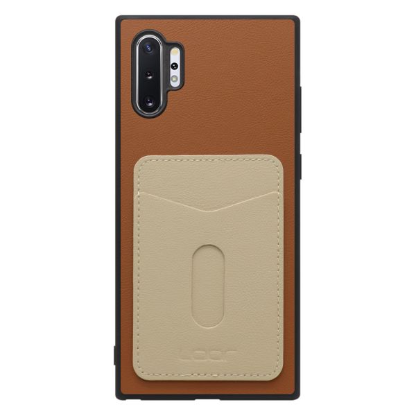 [ LOOF PASS-SHELL (LEATHER Ver.) スライド ] Galaxy Note10+ SC-01M / SCV45 note10+ note10plus note10 plus スマホケース 背面 ケース カバー ハードケース カード収納 カードホルダー ストラップホール [ Galaxy Note10+ ]