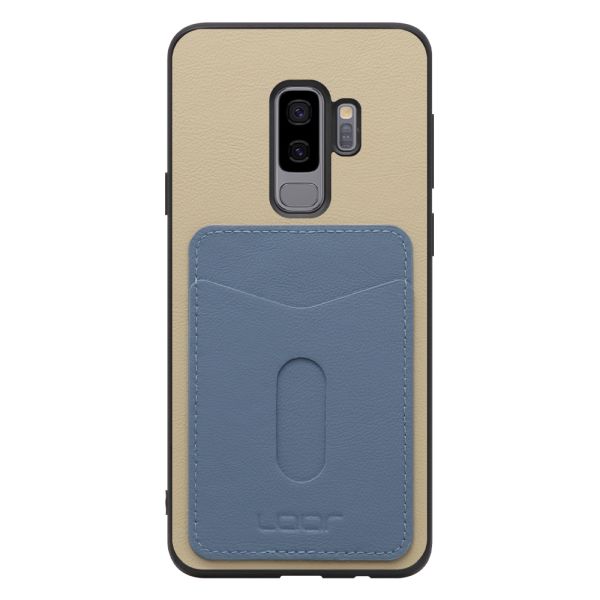 [ LOOF PASS-SHELL (LEATHER Ver.) スライド ] Galaxy S9+ SC-03K / SCV39 s9plus s9 Plus スマホケース 背面 ケース カバー ハードケース カード収納 カードホルダー ストラップホール [ Galaxy S9+ ]