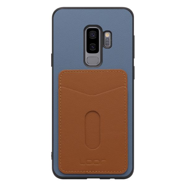 [ LOOF PASS-SHELL (LEATHER Ver.) スライド ] Galaxy S9+ SC-03K / SCV39 s9plus s9 Plus スマホケース 背面 ケース カバー ハードケース カード収納 カードホルダー ストラップホール [ Galaxy S9+ ]