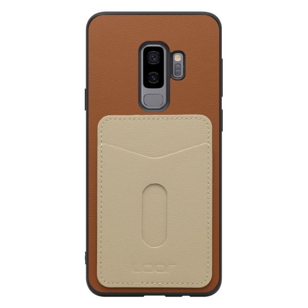 [ LOOF PASS-SHELL (LEATHER Ver.) スライド ] Galaxy S9+ SC-03K / SCV39 s9plus s9 Plus スマホケース 背面 ケース カバー ハードケース カード収納 カードホルダー ストラップホール [ Galaxy S9+ ]