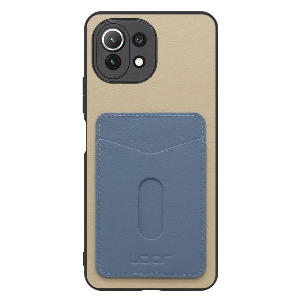 [ LOOF PASS-SHELL (LEATHER Ver.) スライド ] Xiaomi Mi 11 Lite 5G mi11lite5g 11lite スマホケース 背面 ケース カバー ハードケース カード収納 カードホルダー ストラップホール [ Mi 11 Lite 5G ]