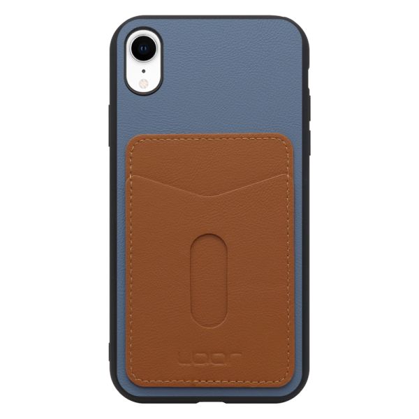 [ LOOF PASS-SHELL (LEATHER Ver.) スライド ] iPhone XR iPhonexr スマホケース 背面 ケース カバー ハードケース カード収納 カードホルダー ストラップホール [ iPhone XR ]
