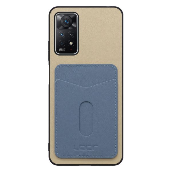 [ LOOF PASS-SHELL (LEATHER Ver.) スライド ] Xiaomi Redmi Note 11 Pro 5G redminote11pro5g note11pro 11pro スマホケース 背面 ケース カバー ハードケース カード収納 カードホルダー ストラップホール [ Redmi Note 11 Pro 5G ]