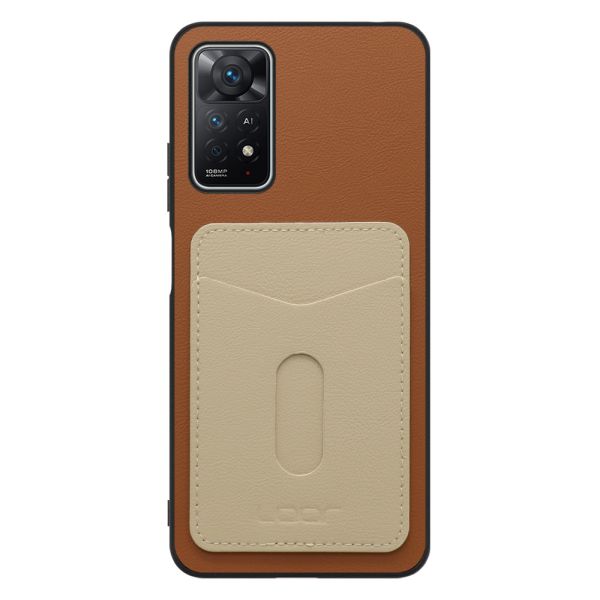 [ LOOF PASS-SHELL (LEATHER Ver.) スライド ] Xiaomi Redmi Note 11 Pro 5G redminote11pro5g note11pro 11pro スマホケース 背面 ケース カバー ハードケース カード収納 カードホルダー ストラップホール [ Redmi Note 11 Pro 5G ]