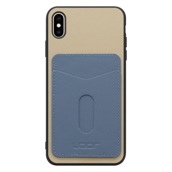 [ LOOF PASS-SHELL (LEATHER Ver.) スライド ] iPhone XS Max iPhonexsmax xsmax スマホケース 背面 ケース カバー ハードケース カード収納 カードホルダー ストラップホール [ iPhone XS Max ]