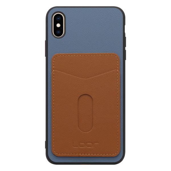 [ LOOF PASS-SHELL (LEATHER Ver.) スライド ] iPhone XS Max iPhonexsmax xsmax スマホケース 背面 ケース カバー ハードケース カード収納 カードホルダー ストラップホール [ iPhone XS Max ]