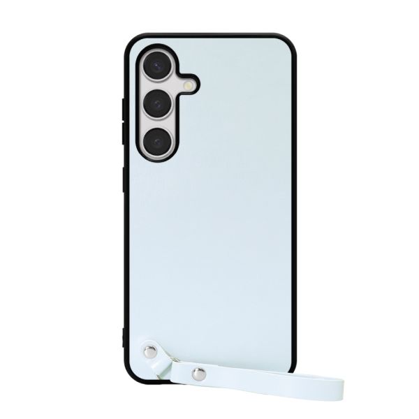 [ LOOF MACARON-SHELL ] Galaxy S24 s24 スマホケース 背面 ケース カバー ハードケース ストラップ付き 本革 ストラップホール [ Galaxy S24 ]