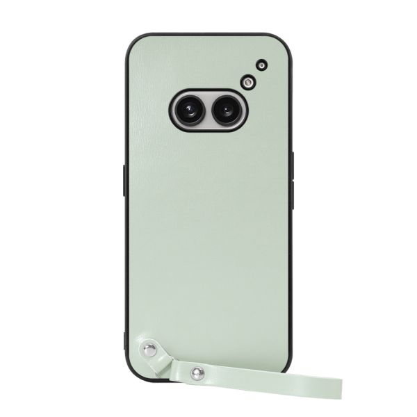 [ LOOF MACARON-SHELL ] Nothing Phone (2a)  スマホケース 背面 ケース カバー ハードケース ストラップ付き 本革 ストラップホール [ Nothing Phone (2a) ]