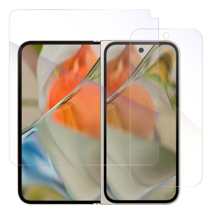 LOOF Google Pixel 9 Pro Fold 保護フィルム クリア/マット/ブルーライトカット 簡単貼り付け 画面保護 ソフトフィルム 気泡なし 傷防止 割れ防止 高透過率 [ Google Pixel 9 Pro Fold ]