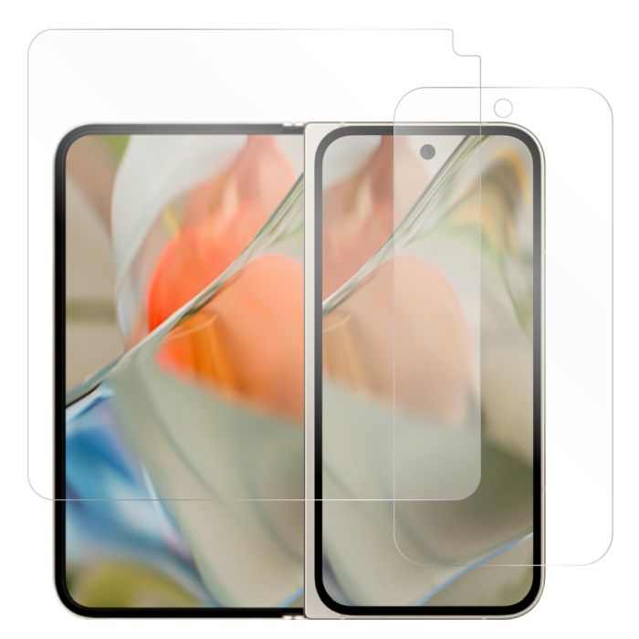 LOOF Google Pixel 9 Pro Fold 保護フィルム クリア/マット/ブルーライトカット 簡単貼り付け 画面保護 ソフトフィルム 気泡なし 傷防止 割れ防止 高透過率 [ Google Pixel 9 Pro Fold ]
