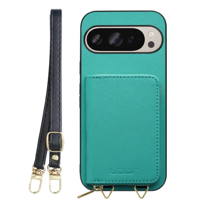 [ LOOF CASUAL-SHELL POUCH ] Google Pixel 9 / 9 Pro Google Pixel9 Pixel9pro ピクセル9 ピクセル9プロ ケース ショルダー スマホショルダー 背面 収納 ポーチ付き カバー スマホケース ストラップ レザー [ Google Pixel 9 / 9 Pro ]