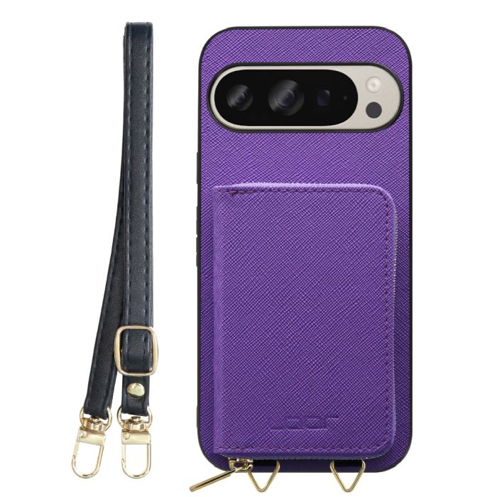 [ LOOF CASUAL-SHELL POUCH ] Google Pixel 9 / 9 Pro Google Pixel9 Pixel9pro ピクセル9 ピクセル9プロ ケース ショルダー スマホショルダー 背面 収納 ポーチ付き カバー スマホケース ストラップ レザー [ Google Pixel 9 / 9 Pro ]