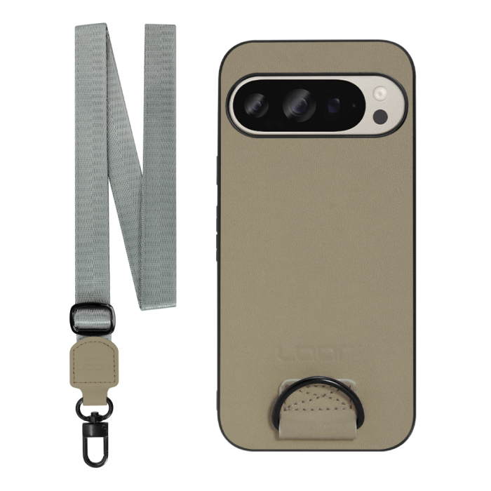 [ LOOF STRAP-SHELL ] Google Pixel 9 / 9 Pro Google Pixel9 Pixel9pro ピクセル9 ピクセル9プロ スマホケース 背面 ケース カバー ハードケース ショルダー スマホショルダー ハンドストラップ  本革 [ Google Pixel 9 / 9 Pro ]