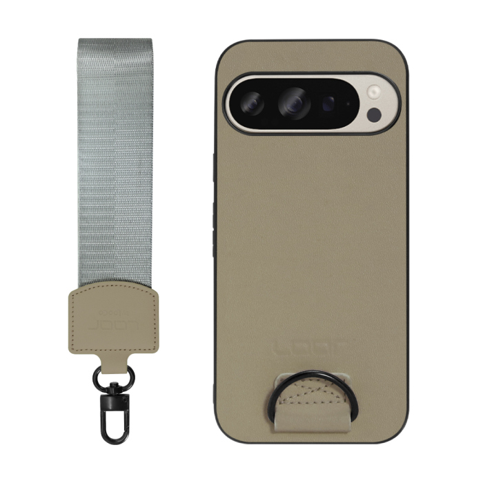 [ LOOF STRAP-SHELL ] Google Pixel 9 / 9 Pro Google Pixel9 Pixel9pro ピクセル9 ピクセル9プロ スマホケース 背面 ケース カバー ハードケース ショルダー スマホショルダー ハンドストラップ  本革 [ Google Pixel 9 / 9 Pro ]