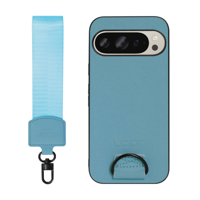 [ LOOF STRAP-SHELL ] Google Pixel 9 / 9 Pro Google Pixel9 Pixel9pro ピクセル9 ピクセル9プロ スマホケース 背面 ケース カバー ハードケース ショルダー スマホショルダー ハンドストラップ  本革 [ Google Pixel 9 / 9 Pro ]