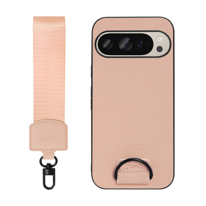 [ LOOF STRAP-SHELL ] Google Pixel 9 / 9 Pro Google Pixel9 Pixel9pro ピクセル9 ピクセル9プロ スマホケース 背面 ケース カバー ハードケース ショルダー スマホショルダー ハンドストラップ  本革 [ Google Pixel 9 / 9 Pro ]
