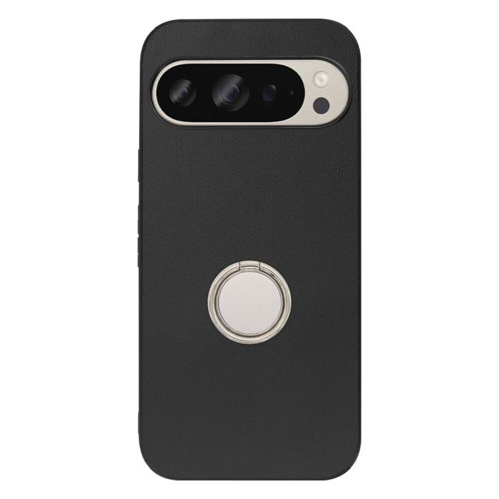 [ LOOF RING-SHELL (シンプル Ver.) ] Google Pixel 9 / 9 Pro Google Pixel9 Pixel9pro ピクセル9 ピクセル9プロ スマホケース 背面 ケース カバー ハードケース スマホリング リング付き 本革 ストラップホール [ Google Pixel 9 / 9 Pro ]