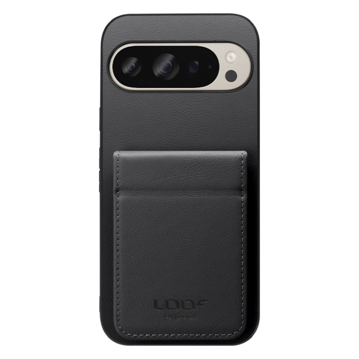 [ LOOF BASIC-SHELL SLIM CARD 2カード ] Google Pixel 9 / 9 Pro Google Pixel9 Pixel9pro ピクセル9 ピクセル9プロ ケース 背面 カード収納 カード入れ カードポケット カバー スマホケース 薄型 大容量 本革 [ Google Pixel 9 / 9 Pro 用 ]