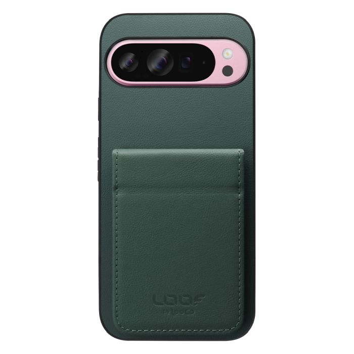 [ LOOF BASIC-SHELL SLIM CARD 2カード ] Google Pixel 9 Pro XL Google Pixel9proxl ピクセル9プロXL ケース 背面 カード収納 カード入れ カードポケット カバー スマホケース 薄型 大容量 本革 [ Google Pixel 9 Pro XL ]