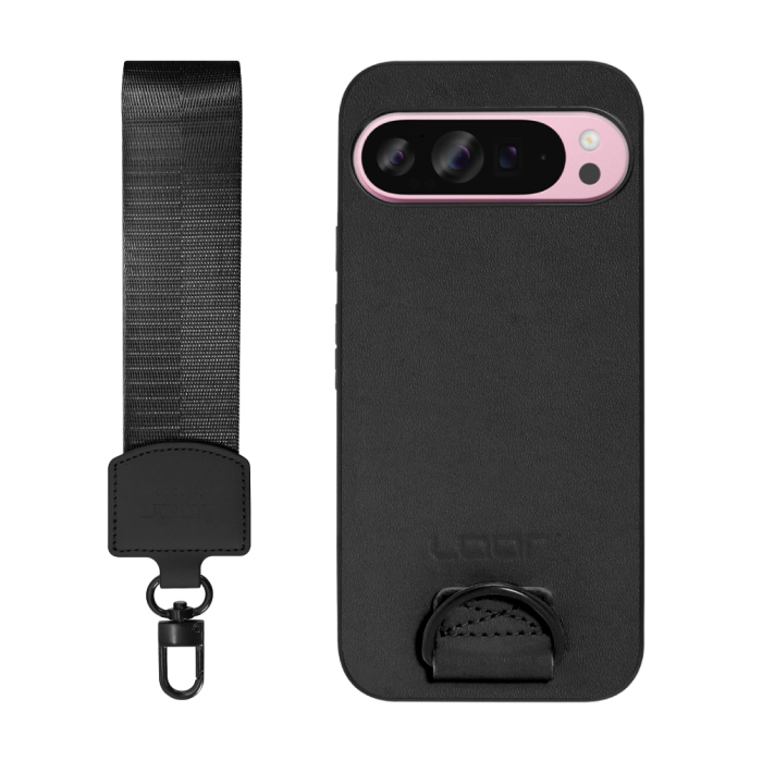 [ LOOF STRAP-SHELL (ショートVer.) ] Google Pixel 9 Pro XL Google Pixel9proxl ピクセル9プロXL スマホケース 背面 ケース カバー ハードケース ハンドストラップ  本革 [ Google Pixel 9 Pro XL ]
