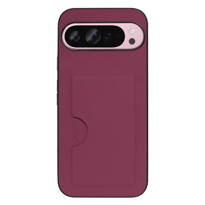 [ LOOF SKIN SLIM-SLOT ] Google Pixel 9 Pro XL Google Pixel9proxl ピクセル9プロXL スマホケース 背面 ケース カバー ハードケース カード収納 PUレザー ストラップホール [ Google Pixel 9 Pro XL ]
