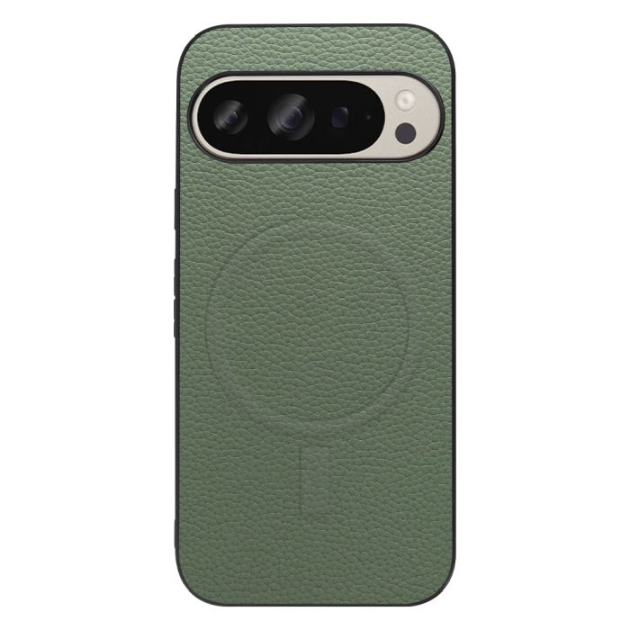 [ LOOF LUXURY-SHELL MagSafe対応 ] Google Pixel 9 / 9 Pro Google Pixel9 Pixel9pro ピクセル9 ピクセル9プロ スマホケース 背面 ケース カバー ハードケース 本革 ストラップホール  MagSafe対応 [ Google Pixel 9 / 9 Pro ]