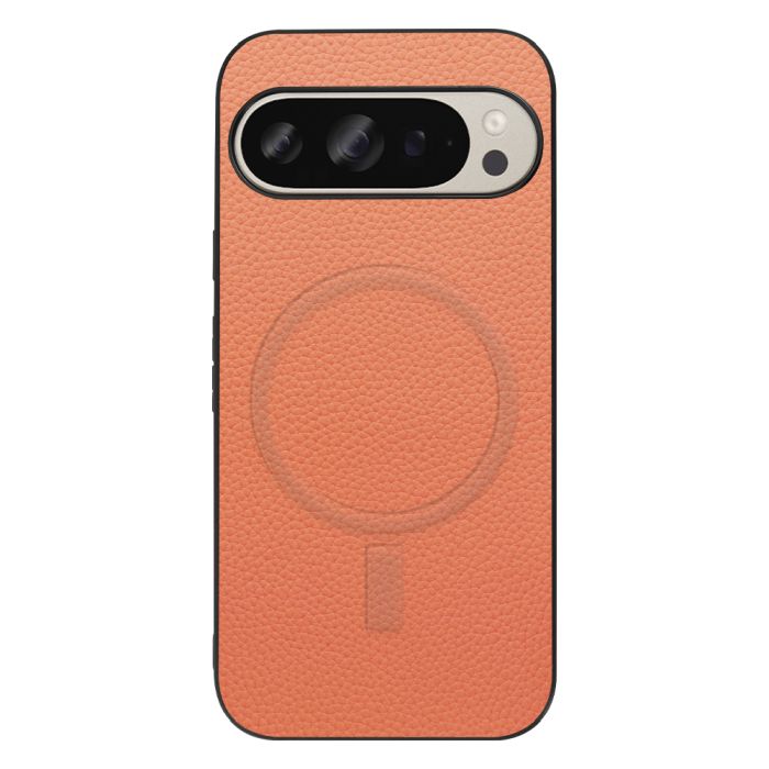 [ LOOF LUXURY-SHELL MagSafe対応 ] Google Pixel 9 / 9 Pro Google Pixel9 Pixel9pro ピクセル9 ピクセル9プロ スマホケース 背面 ケース カバー ハードケース 本革 ストラップホール  MagSafe対応 [ Google Pixel 9 / 9 Pro ]