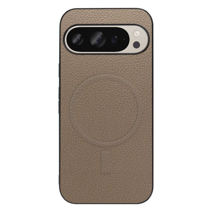 [ LOOF LUXURY-SHELL MagSafe対応 ] Google Pixel 9 / 9 Pro Google Pixel9 Pixel9pro ピクセル9 ピクセル9プロ スマホケース 背面 ケース カバー ハードケース 本革 ストラップホール  MagSafe対応 [ Google Pixel 9 / 9 Pro ]
