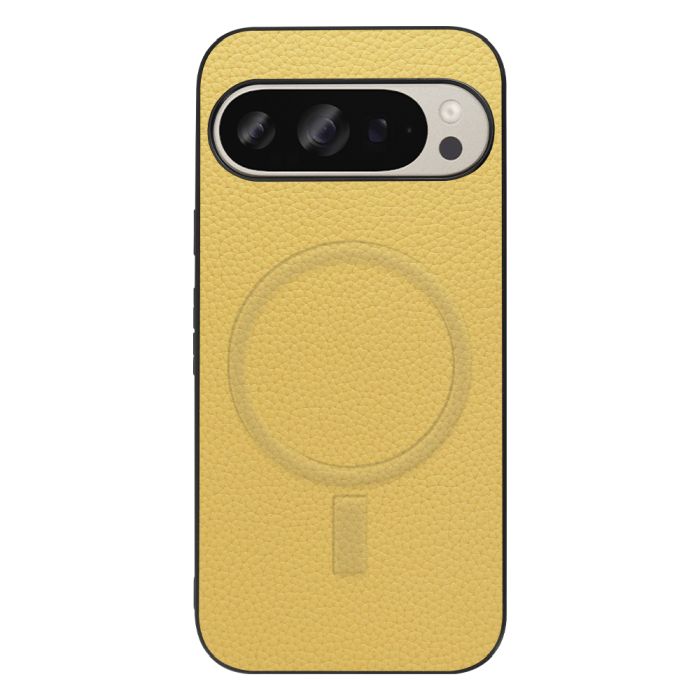 [ LOOF LUXURY-SHELL MagSafe対応 ] Google Pixel 9 / 9 Pro Google Pixel9 Pixel9pro ピクセル9 ピクセル9プロ スマホケース 背面 ケース カバー ハードケース 本革 ストラップホール  MagSafe対応 [ Google Pixel 9 / 9 Pro ]