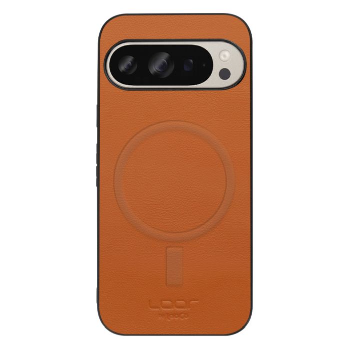 [ LOOF BASIC-SHELL MagSafe対応] Google Pixel 9 / 9 Pro Google Pixel9 Pixel9pro ピクセル9 ピクセル9プロ ケース カバー スマホケース 本革 レザー シンプル ストラップホール  MagSafe対応 [ Google Pixel 9 / 9 Pro ]