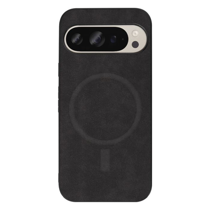 [ LOOF ALCANTARA-SHELL MagSafe対応 ] Google Pixel 9 / 9 Pro Google Pixel9 Pixel9pro ピクセル9 ピクセル9プロ ケース カバー スマホケース アルカンターラ シンプル ストラップホール MagSafe対応 [ Google Pixel 9 / 9 Pro ]