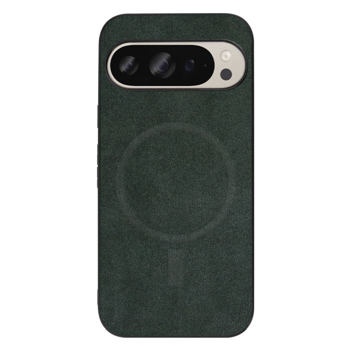 [ LOOF ALCANTARA-SHELL MagSafe対応 ] Google Pixel 9 / 9 Pro Google Pixel9 Pixel9pro ピクセル9 ピクセル9プロ ケース カバー スマホケース アルカンターラ シンプル ストラップホール MagSafe対応 [ Google Pixel 9 / 9 Pro ]
