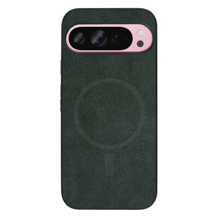 [ LOOF ALCANTARA-SHELL MagSafe対応 ] Google Pixel 9 Pro XL Google Pixel9proxl ピクセル9プロXL ケース カバー スマホケース アルカンターラ シンプル ストラップホール MagSafe対応 [ Google Pixel 9 Pro XL ]