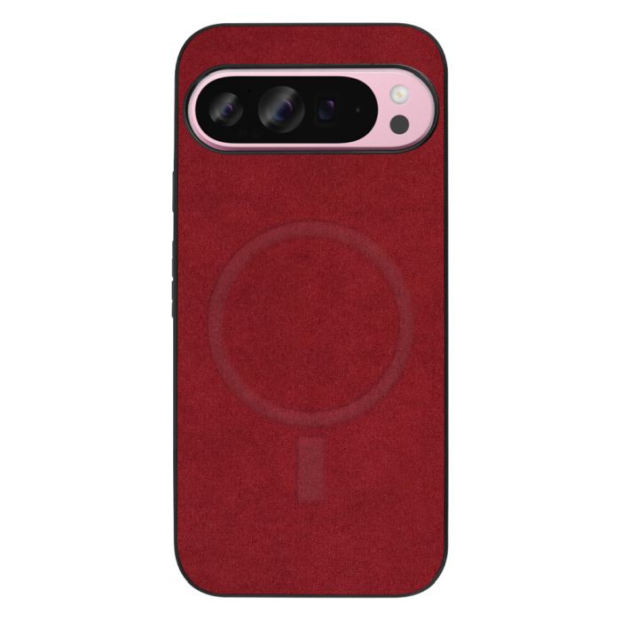 [ LOOF ALCANTARA-SHELL MagSafe対応 ] Google Pixel 9 Pro XL Google Pixel9proxl ピクセル9プロXL ケース カバー スマホケース アルカンターラ シンプル ストラップホール MagSafe対応 [ Google Pixel 9 Pro XL ]