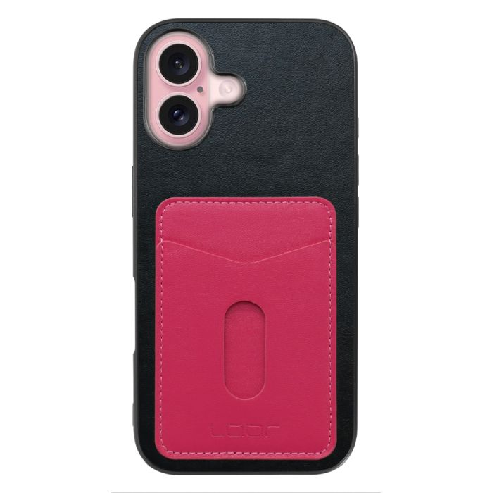 [ LOOF PASS-SHELL スライド] iPhone 16 iPhone16 アイフォン16 iPhone 16 アイフォン 16 スマホケース 背面 ケース カバー ハードケース カード収納 カードホルダー ストラップホール [ iPhone 16 ]