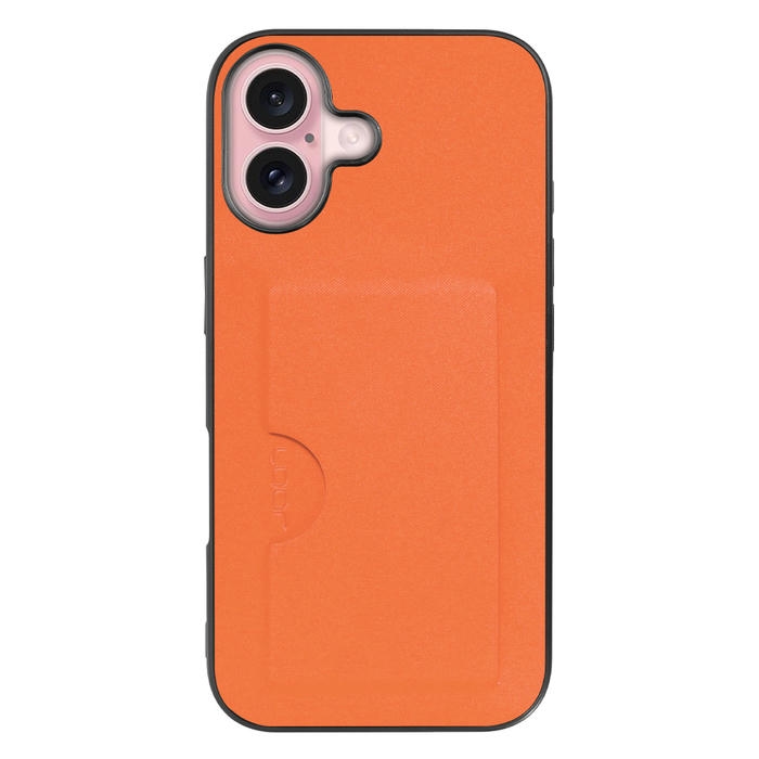 [ LOOF SKIN SLIM-SLOT ] iPhone 16 iPhone16 アイフォン16 iPhone 16 アイフォン 16 スマホケース 背面 ケース カバー ハードケース カード収納 PUレザー ストラップホール [ iPhone 16 ]