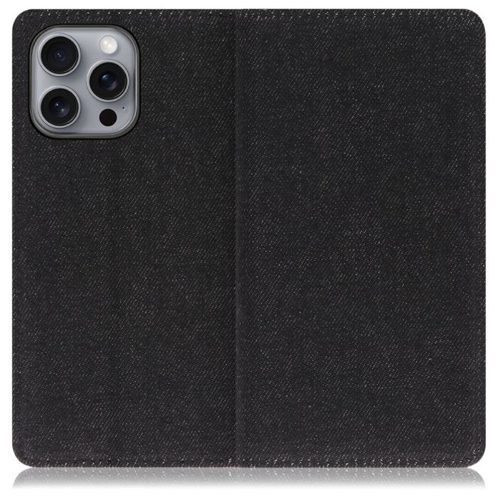 [ LOOF DENIM ] iPhone 16 Pro Max iPhone16 Pro Max アイフォン16 プロ マックス iPhone 16 16ProMax アイフォン 16 スマホケース ケース カバー 手帳型ケース カード収納 マグネット付き デニム ベルトなし [ IP16PM ]