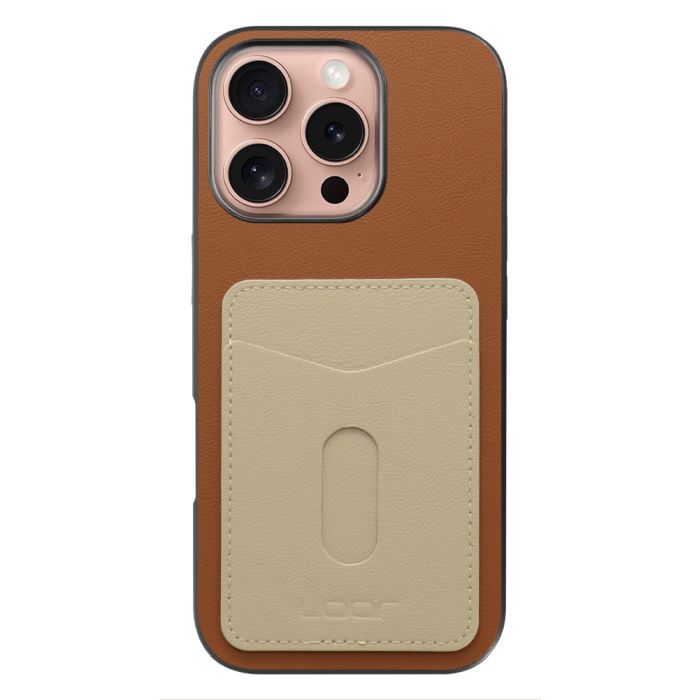 [ LOOF PASS-SHELL (LEATHER Ver.) スライド ] iPhone 16 Pro iPhone16 Pro アイフォン16 プロ iPhone 16 Pro 16Pro アイフォン 16 スマホケース 背面 ケース カバー ハードケース カード収納 カードホルダー ストラップホール [ iPhone 16 Pro ]