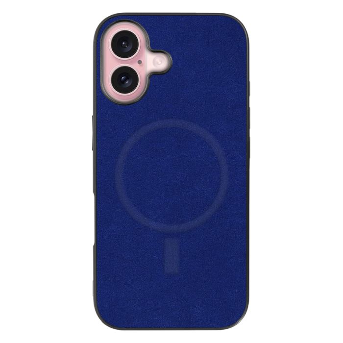 [ LOOF ALCANTARA-SHELL MagSafe対応 ] iPhone 16 iPhone16 アイフォン16 iPhone 16 アイフォン 16 ケース カバー スマホケース アルカンターラ シンプル ストラップホール MagSafe対応 [ iPhone 16 ]