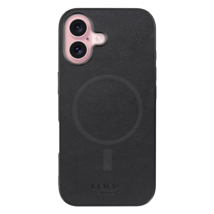 [ LOOF BASIC-SHELL MagSafe対応] iPhone 16 iPhone16 アイフォン16 iPhone 16 アイフォン 16 ケース カバー スマホケース 本革 レザー シンプル ストラップホール  MagSafe対応 [ iPhone 16 ]